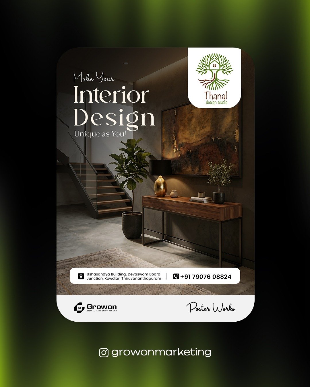 Thanal Design Studio services campaign creative